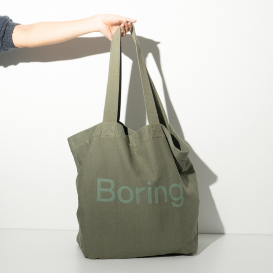 Boring® XL Recycled Tote